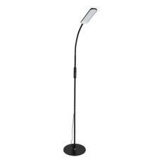 LED Stmievateľná stojacia lampa TEILO LED/10W/230V 3000/4000/6500K čierna + DO