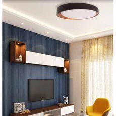 Palnas 61004563 - LED Stropné svietidlo ADEL LED/40W/230V ø 50 cm čierna