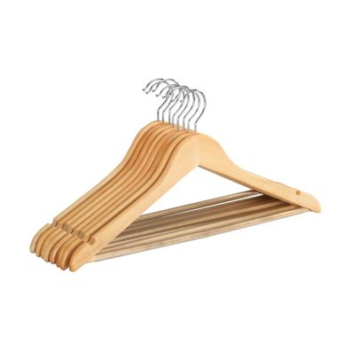 Súprava 8 drevených vešiakov na oblečenie Wenko Shaped Hanger Eco