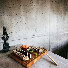 DEOKORK Teaková doska SUSHI