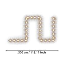 Eglo 99684 - LED Stmievateľný pásik 3m STRIPE-Z LED/13,5W/24V 2700-6500K