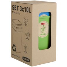Súprava košov na triedenie odpadu 3x10l 249841