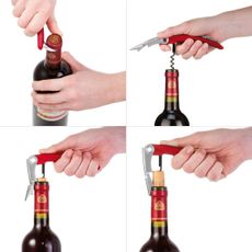 Otvárač čašnícky dvojkrokový UNO VINO