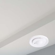 Zápustný senzor pohybu mikrovlnný 360° 230V biela