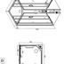 Sanotechnik QuickLine Denver chróm - Sprchová kabína 90x90x210 cm