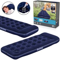 Velúrový matrac s pumpičkou 185x76x28cm BESTWAY - 67223