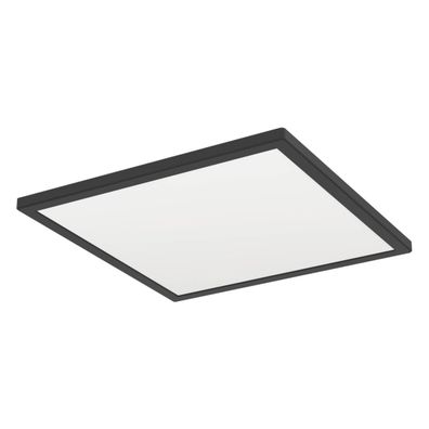 Eglo 901443-LED Kúpeľňové stropné svietidlo ROVITO 17,6W/230V 39x39cm IP44 čierna