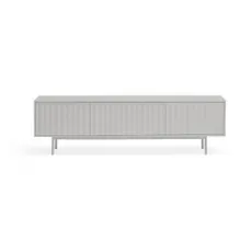 Sivý TV stolík 180x52 cm Sierra – Teulat