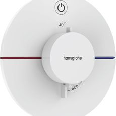 Sprchová batéria Hansgrohe ShowerSelect Comfort S bez podomietkového telesa matná biela 15553700