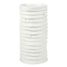 Biela porcelánová ručne vyrobená váza Ribbon – Mette Ditmer Denmark