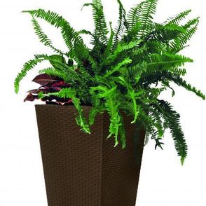 Kvetináč RATTAN PLANTER 39x39x57 cm