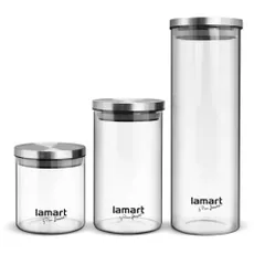 LAMART LT6025 set 3 dóz okrúhlych PEUT