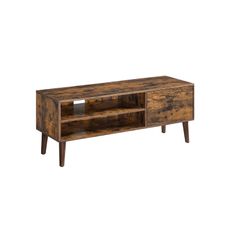 SONGMICS TV stolek VASAGLE DALLIE 120 cm hnědý