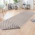 NORTHRUGS - Hanse Home koberce Kusový koberec Twin-Wendeteppiche 105465 Linen – na von aj na doma - 80x250 cm