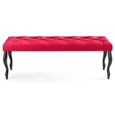 Lavica CHESTERFIELD 40x40 cm Červená
