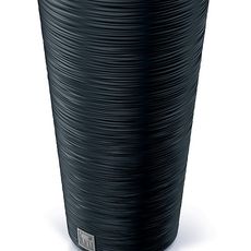 Prosperplast Kvetináč FUSU III antracitový, varianta 30 cm