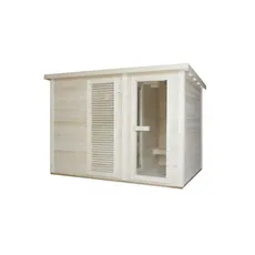 Vonkajšia sauna VAASA pre 4-6 osôb 310x230x219,5 cm