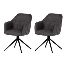 Sada jedálenských stoličiek s vratným mechanizmomHC-536 GREY2, 2 ks