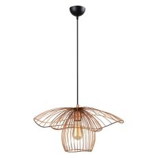Čierno-ružové závesné svietidlo ø 50 cm Root – Squid Lighting