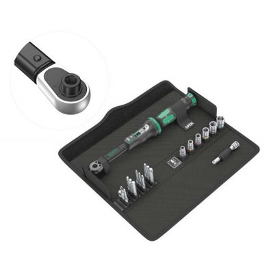 Wera 130110 Wera Click-Torque A 6 Set 1 Momentový kľúč s 1/4" račňou (2,5 ÷ 25 Nm) Sada 21 dielov
