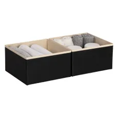 Kartónové organizéry do zásuvky v súprave 2 ks – Bigso Box of Sweden