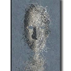 Wallity Obraz IRON MASK 70 x 100 cm