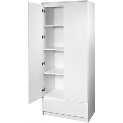 Regál R 60 cm 1 zásuvka 2 dvierka dub sonoma
