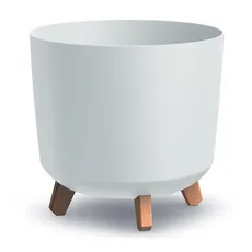 Prosperplast Květináč GRACIE TUBUS 29,8 cm bílý