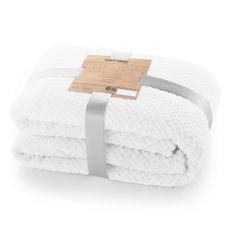 Deka z mikrovlákna DecoKing Toby biela, velikost 150x200