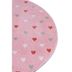 Ružový detský koberec ø 140 cm Little Hearts – Hanse Home