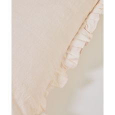 Obliečka na vankúš s prímesou ľanu 45x45 cm Nacha – Kave Home