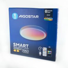 Aigostar - LED RGBW Stmievateľné stropné svietidlo LED/36W/230V + diaľkové ovládanie