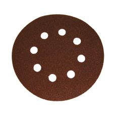 DREL Brúsny papier 125 mm  P100 5 ks s otvormi  CON-RP13Z-H100