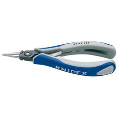 Knipex 34 32 130 Presné kliešte na elektroniku 130 mm - leštená hlava, viaczložkové rukoväte