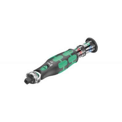 Wera 004280 Kompaktná račňa 8009 Zyklop Pocket Set 1 so skrutkovacími bitmi (sada 13 dielov)