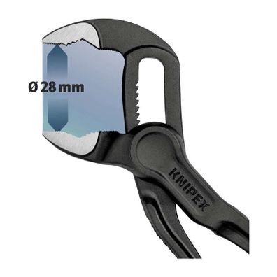Knipex 87 00 100 Cobra® XS mini kliešte (100 mm), kľúč a inštalatérske kliešte