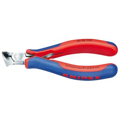 Čelné štiepacie kliešte pre elektroniku 120mm - 6432120
