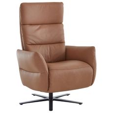 Dieter Knoll RELAXAČNÉ KRESLO, koža, farba lieskového orecha