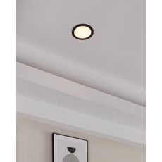 Eglo 31744 - LED Stmievateľné kúpeľňové svietidlo FUEVA-Z 10,5W/230V IP44 čierna