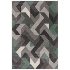 Flair Rugs koberce Kusový koberec Hand Carved Aurora Mint - 200x290 cm