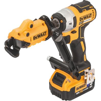 Nožnice na plech a nadstavec na rázové uťahovače DeWALT DT70620 2v1