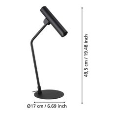 Eglo 900908 - LED Stolná lampa ALMUDAINA LED/5W/230V