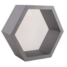 Závesná polička FHS 300 sivý 67702 300x260x115x18