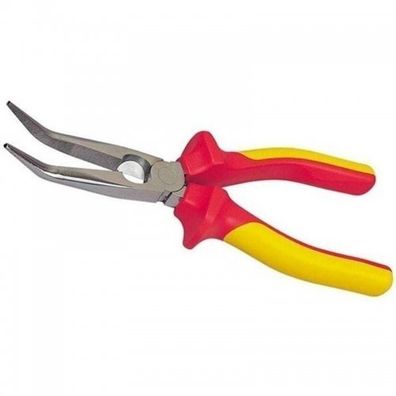 Izolované kliešte so zahnutými čeľusťami VDE MaxSteel 200 mm Stanley 0-84-008