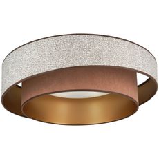 Brilagi - LED Stmievateľné svietidlo VEGAS SHINE LED/24W/230V pr. 60 cm hnedá + DO
