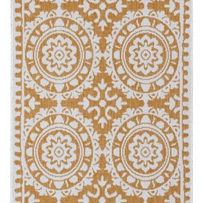 NORTHRUGS - Hanse Home koberce Behúň Twin Supreme 105791 Ochre – na von aj na doma - 80x250 cm