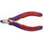 Štiepacie kliešte so šikmými čepeľami na elektroniku KNIPEX 62 12 120