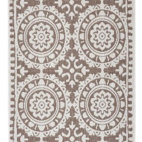 NORTHRUGS - Hanse Home koberce Behúň Twin Supreme 105445 Linen – na von aj na doma - 80x350 cm