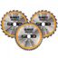 Sada 3 pílových listov 250x30 mm (2xDT1956, 1xDT1957) DeWALT DT1963