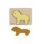 Drevené detské puzzle Kindsgut Lion